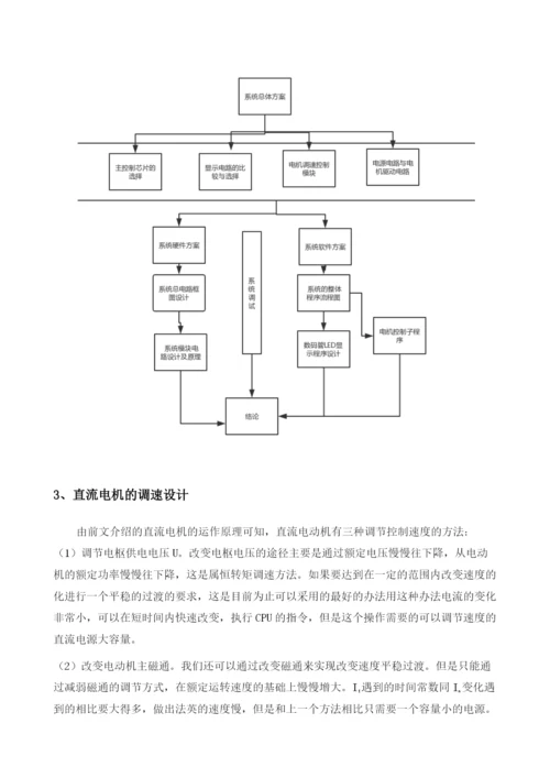 关于直流电机双向可逆控制系统设计与研究.docx