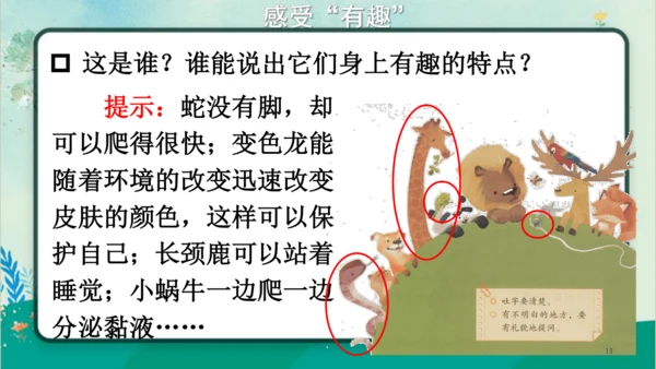 【名师课件】部编版语文二年级上册 口语交际：有趣的动物 课件