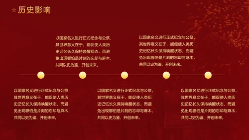 国家公祭日勿忘国耻铭记历史PPT模板