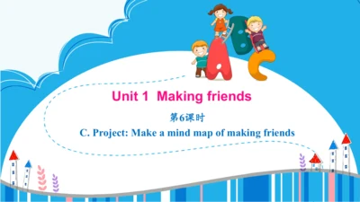 Unit 1 Making friends C  Project  Make a mind map 