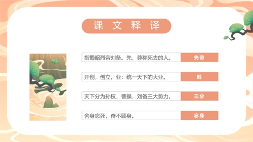 国漫风格出师表PPT模板