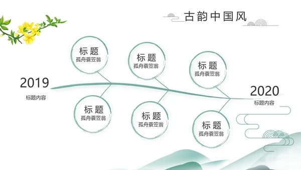 中国风清明祭祀习俗清明节扫墓PPT