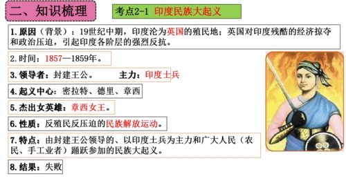 第一单元 殖民地人民的反抗与资本主义制度的扩展（单元复习课件）-2023-2024学年九年级历史下册