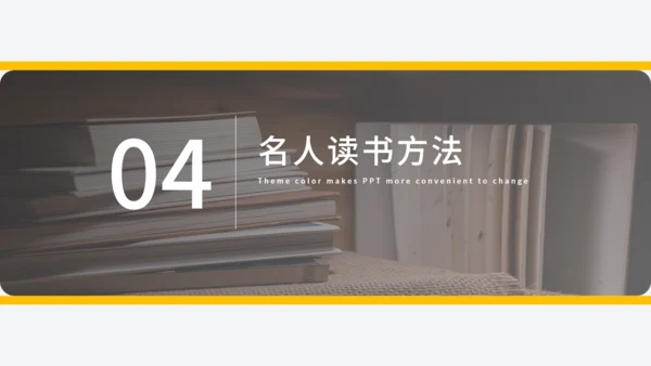 世界读书日看书阅读通用PPT模版