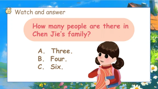 Unit 6 Meet my family Part A Let's talk课件（共38张PPT，