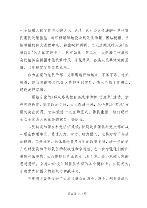 学习南疆工作会议心得体会 (4).docx