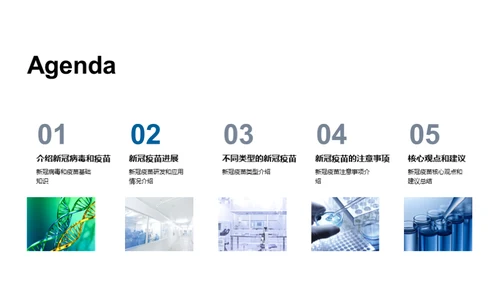 科技风生物医疗教学课件PPT模板