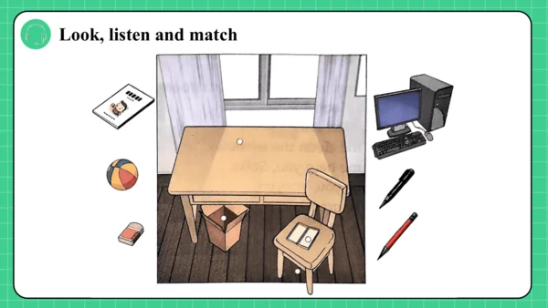 人教精通版三下Unit 1 My classroom Lesson 1课件