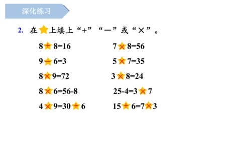 第六单元《乘法口诀（二）》（单元复习课件）二年级数学上册 人教版（共19张PPT）