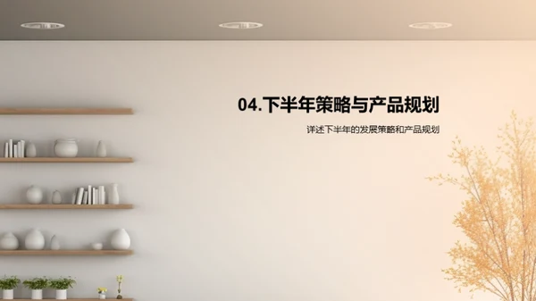家居业务半年回顾与展望