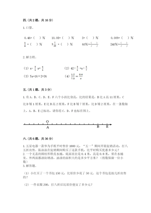 济南市外国语学校小升初数学试卷（历年真题）.docx