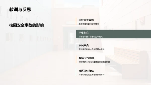 守护校园安全