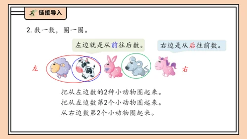 【课堂无忧】人教版一年级上册2.2 比大小、第几（课件）(共34张PPT)
