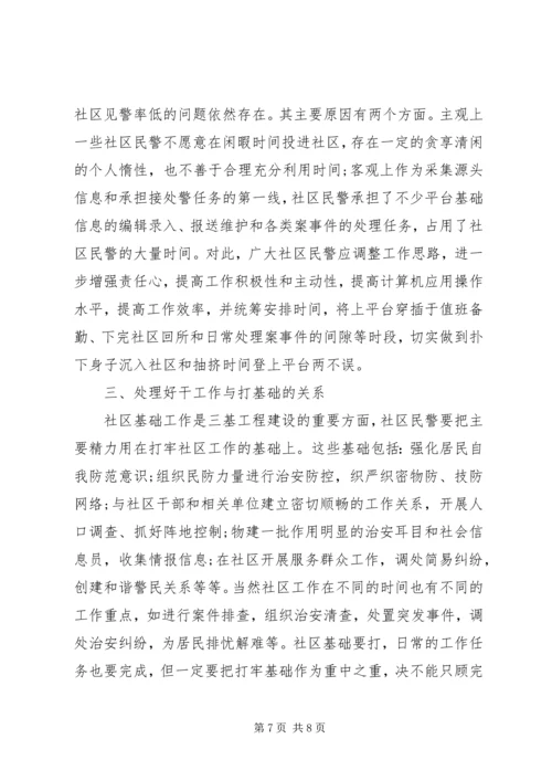 如何做好社区工作心得体会.docx