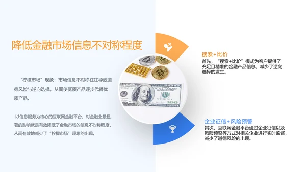 金融业银行与互联网发展趋势关系货币PPT模板