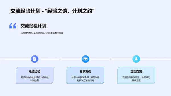 年度教学工作总结PPT模板