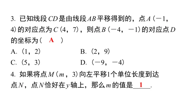 9.2.2 用坐标表示平移 课件（共28张PPT）