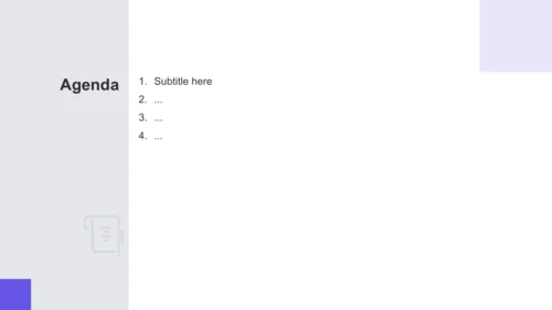紫色简约风博士生答辩报告PPT主题