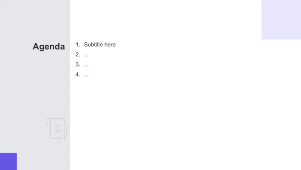 紫色简约风博士生答辩报告PPT主题