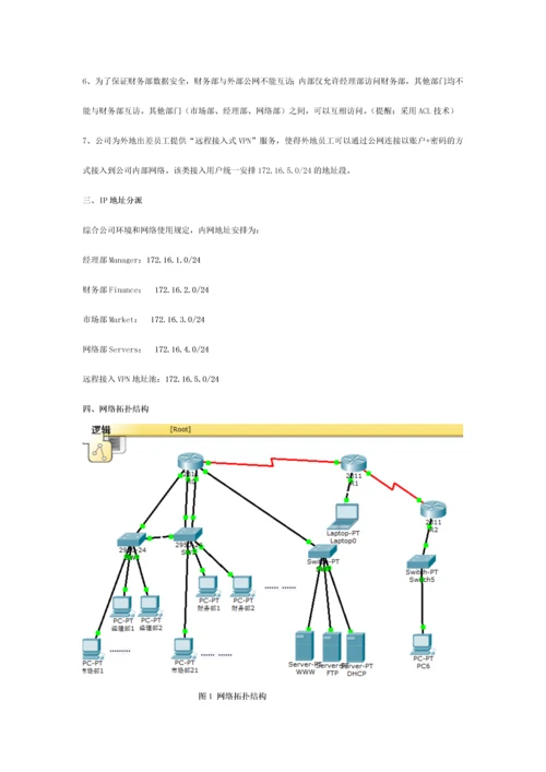 计算机网络综合设计报告答案.docx