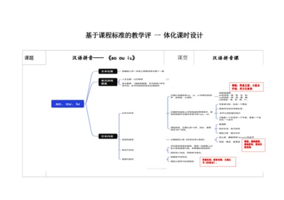 【新教材】11《ao ou iu》第二课时 教学设计