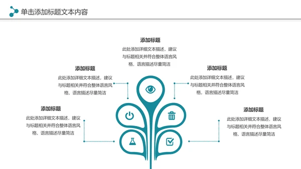 现代医疗机构医疗科技医院工作汇报工作总结PPT模板