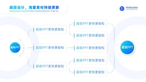 蓝色渐变风毕业论文答辩通用PPT模板