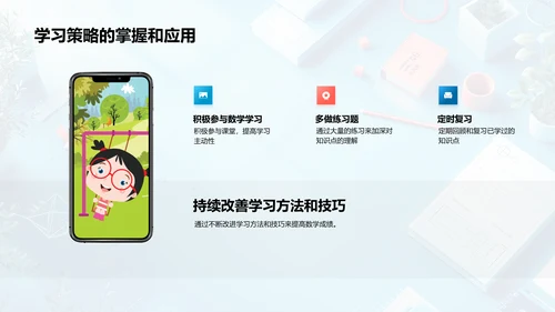 提升数学学习效果PPT模板