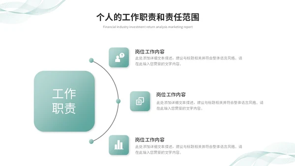 清新简约转正述职报告工作总结工作汇报ppt模板