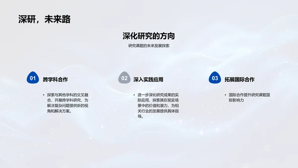 研究课题解读