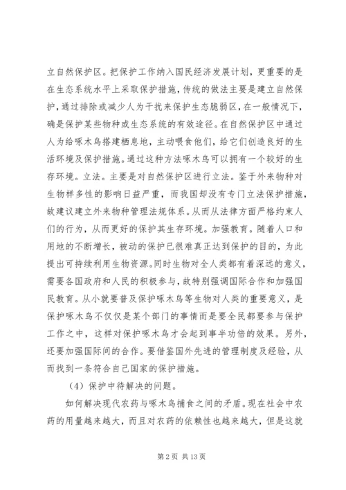 保护啄木鸟的措施.docx