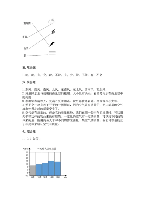 教科版三年级上册科学《期末测试卷》【历年真题】.docx