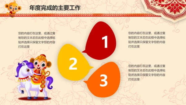 2016猴年开门红年会晚会工作总结PPT