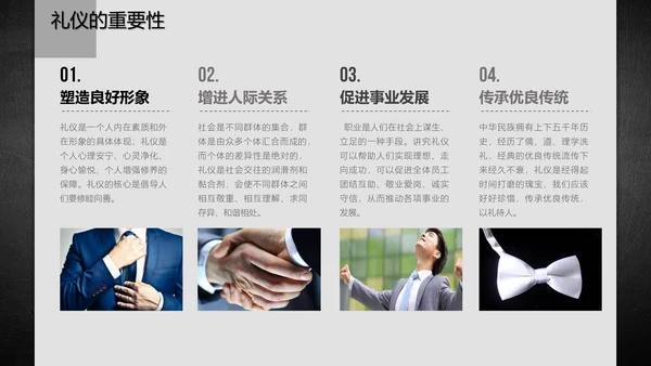 商务礼仪职业形象通用PPT‘模版