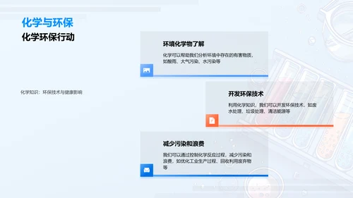 化学与日常生活PPT模板