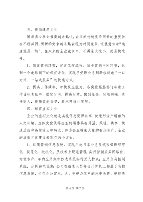 供电文化建设思考.docx