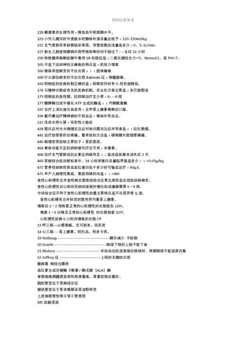 执业医师考试强化记忆.docx