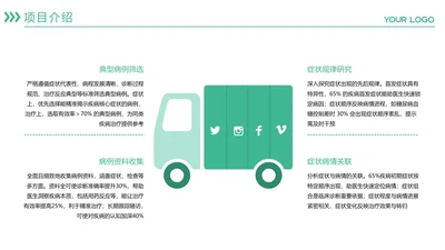 商务风含插图PPT矩阵