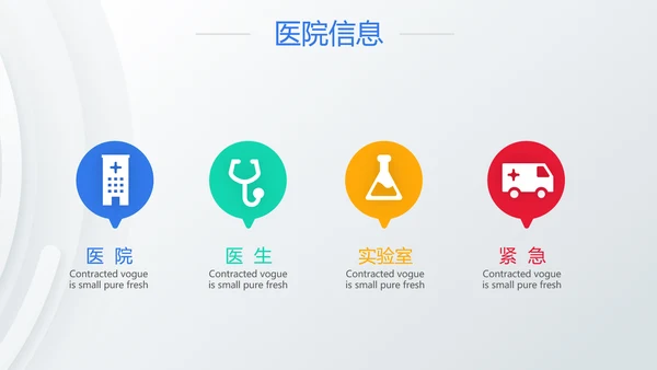 创意大气医疗行业工作总结汇报动态PPT模板