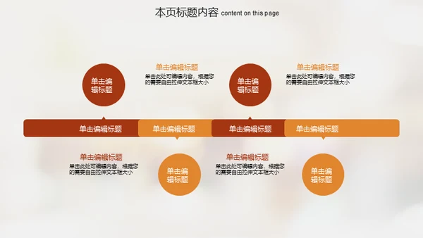 麦当劳汉堡快餐厅通用PPT模板