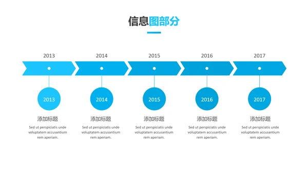 蓝色简洁创意设计公司简介商务PPT模板