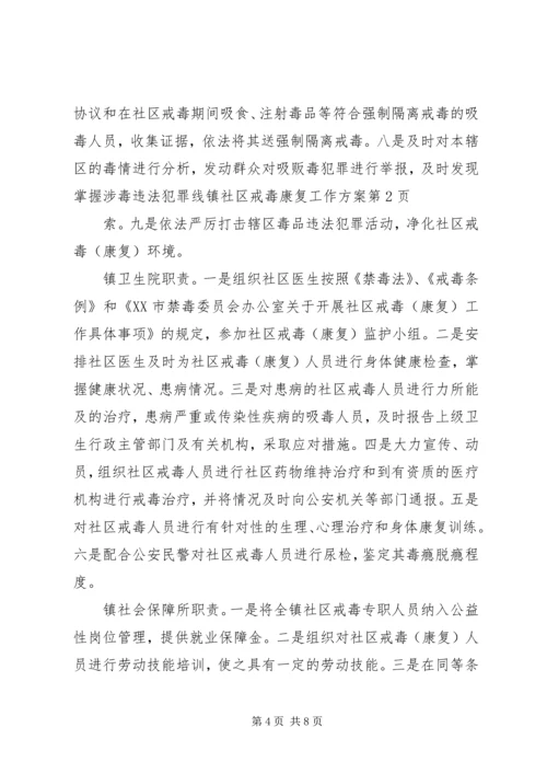 镇社区戒毒康复工作方案.docx
