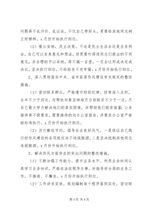 机关单位领导干部党的群众路线整改活动措施.docx