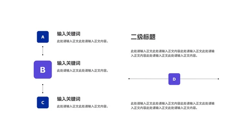 科技风渐变年度商业计划汇报PPT模板