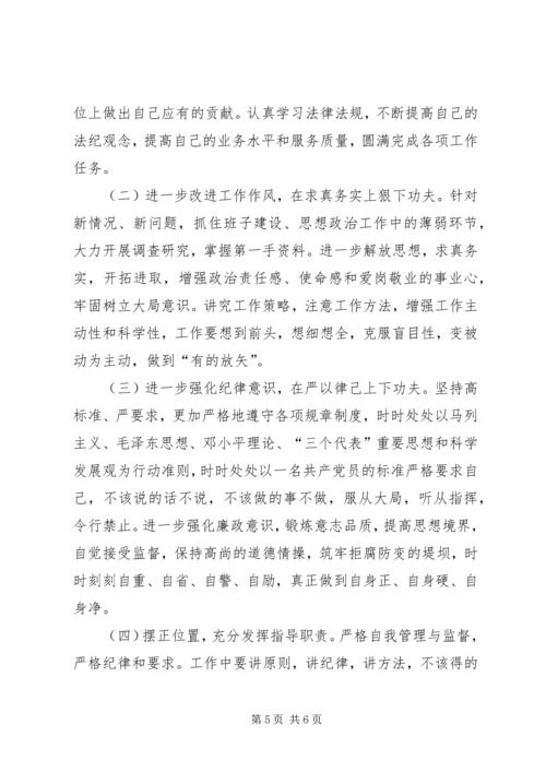 思想汇报个人优缺点剖析 (5).docx