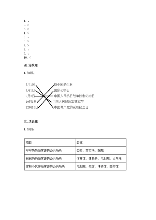 部编版五年级下册道德与法治期末测试卷【突破训练】.docx