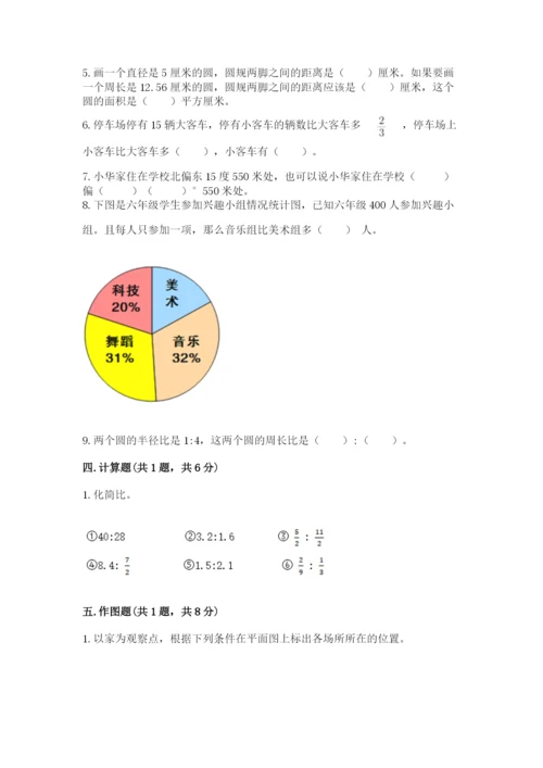 小学六年级上册数学期末测试卷（各地真题）word版.docx