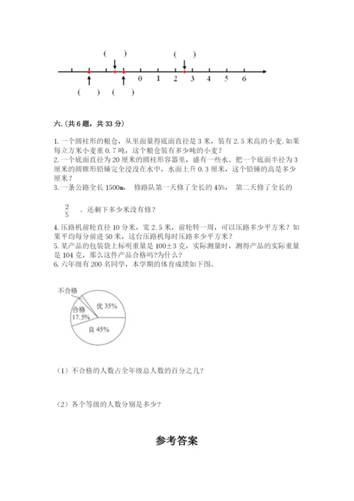最新苏教版小升初数学模拟试卷附参考答案（预热题）.docx