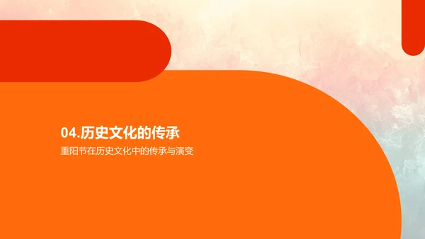 重阳节历史文化解读PPT模板