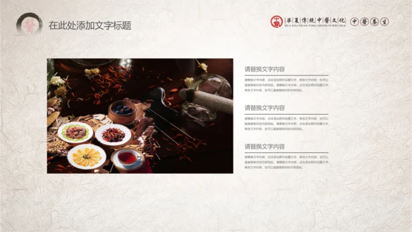 传统中医学中医院中医文化中草药PPT模板